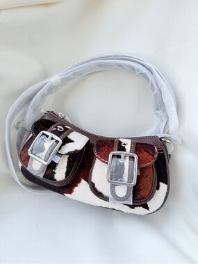 coach Ashton Bag With Cow Print CCC83
